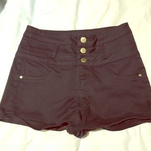 ❌GETTING Thrown - Black Charlotte Russe Shorts